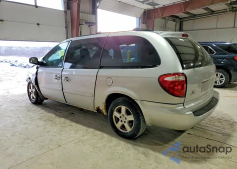 2005 Dodg Grand Caravan Sxt из США, поврежденный, VIN 2D4GP44L25R302881